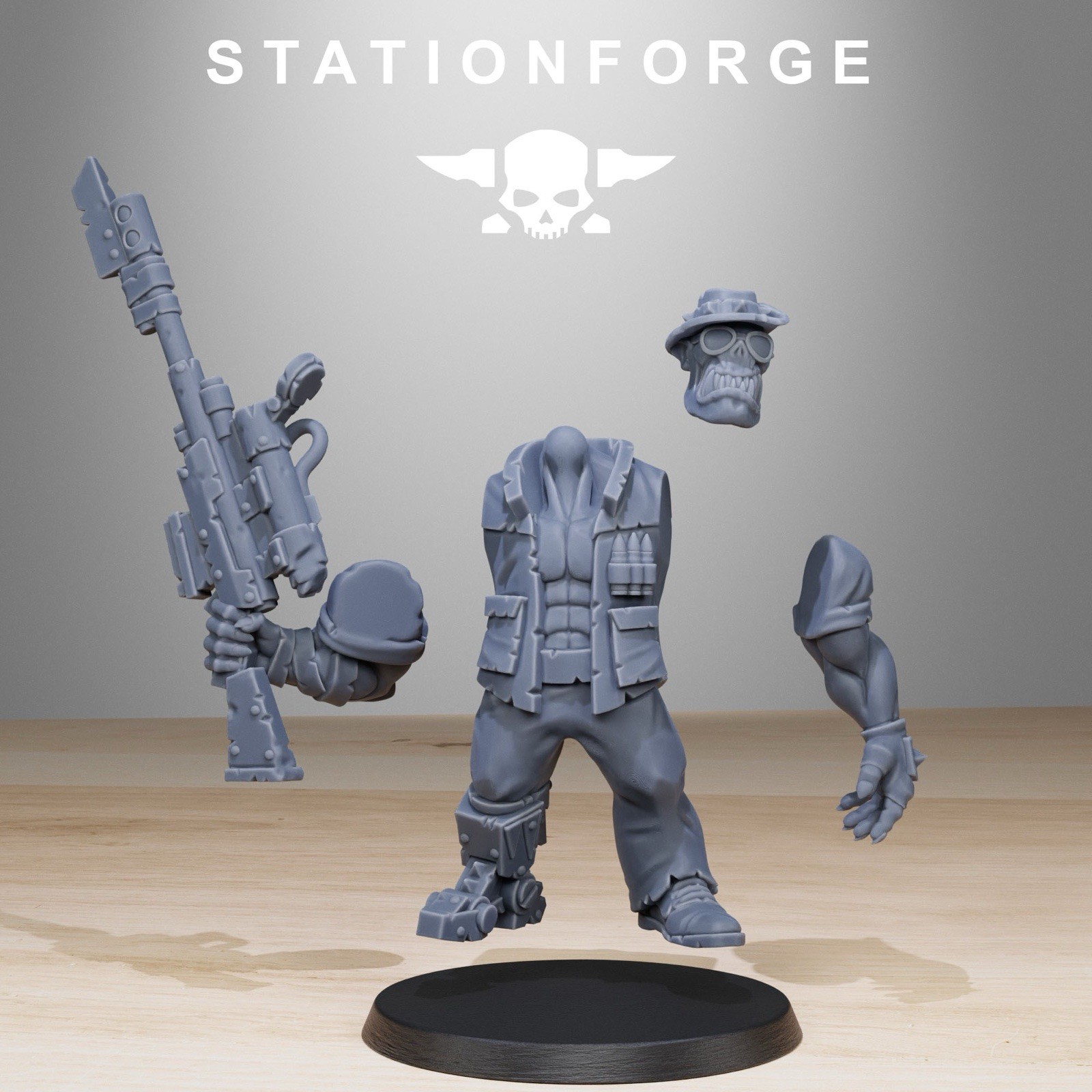 Orkaz Team Fighters, Infantry Unit, Stationforge