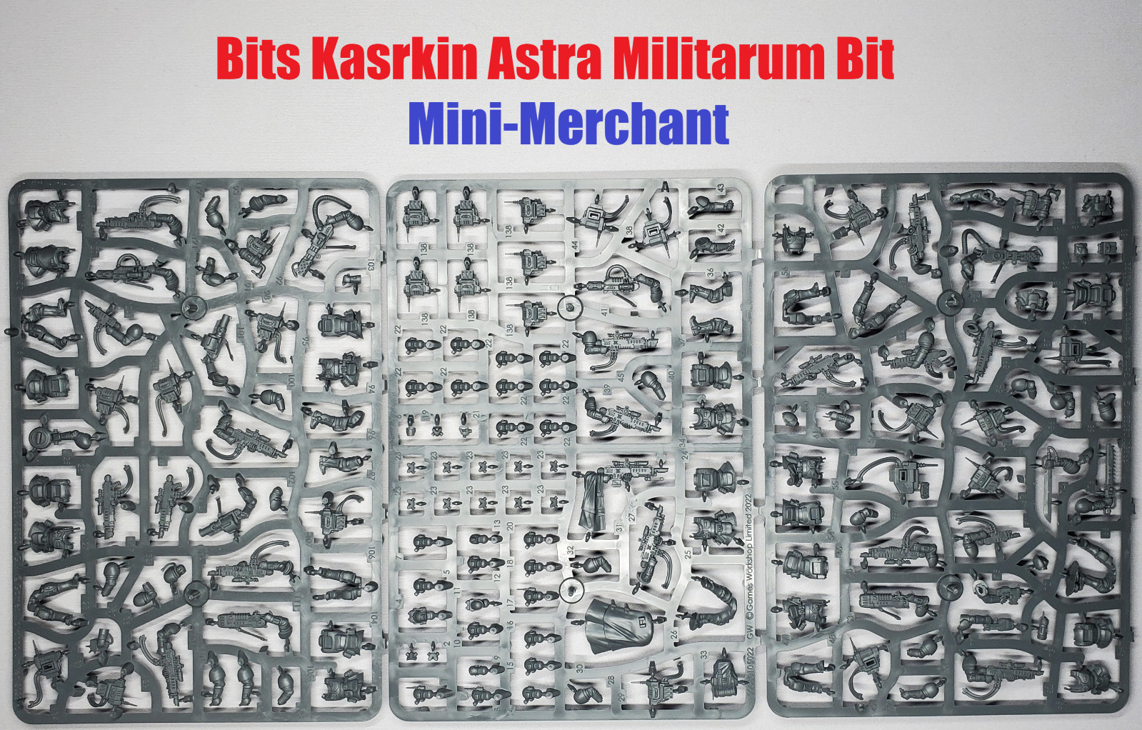 Bits Kasrkin Warhammer 40k Kill Team Astra Militarum Cadian Imperial Guard