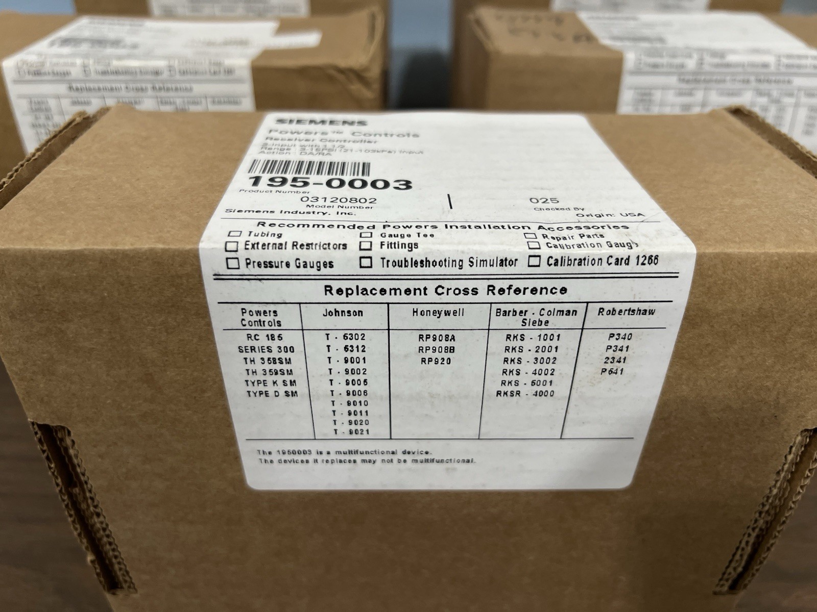 Seimens/Powers 195-0003 Receiver Controller ( PRICE FOR 1 UNIT )