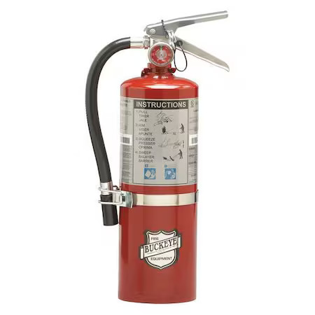 Buckeye Fire Equipment 13514 Fire Extinguisher,  5.5 Lb Capacity,  Class Bc , Ul