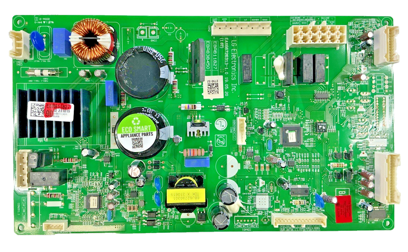 EBR81182790 OEM LG Refrigerator Main Control Board Replacement