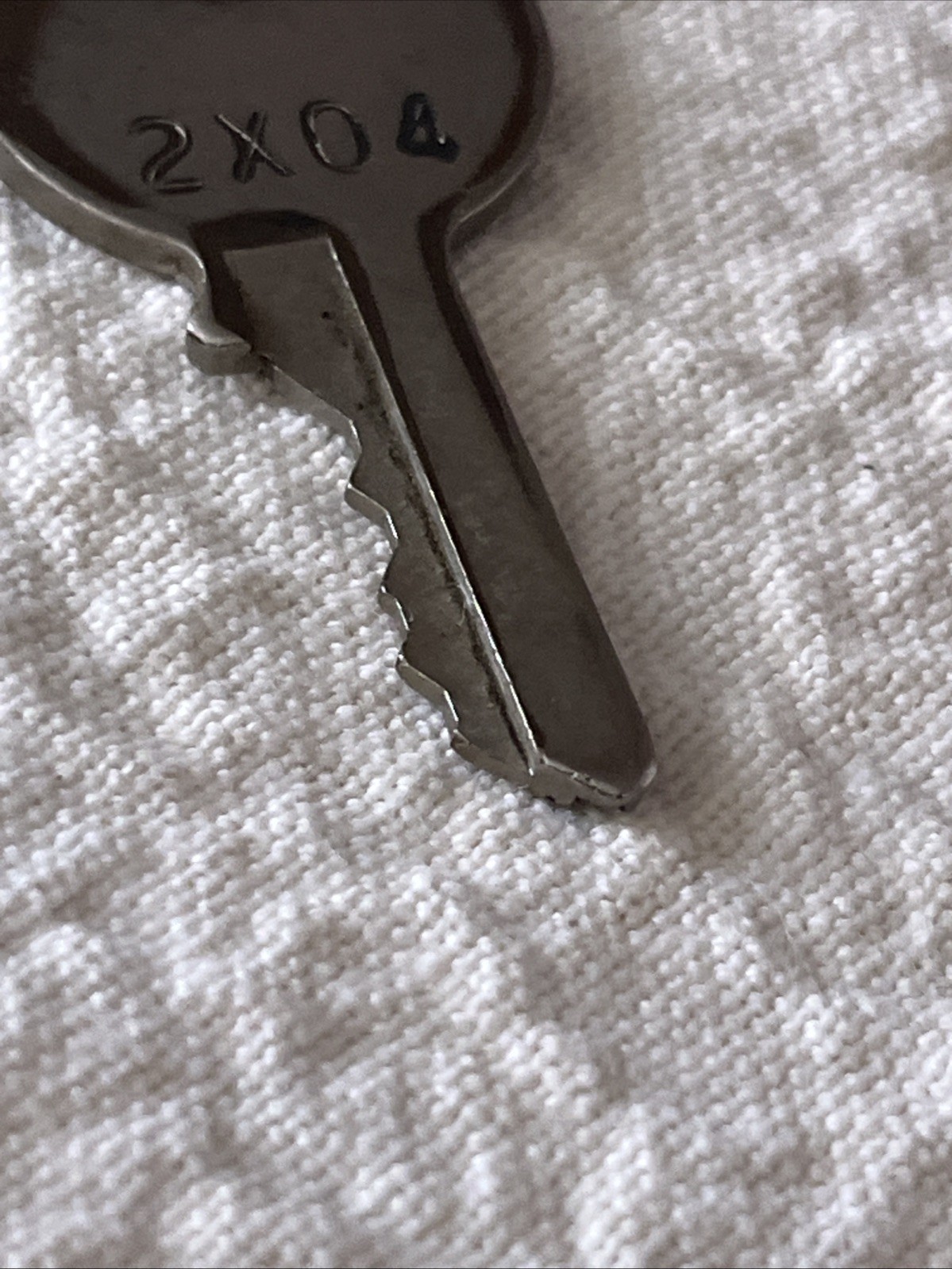 2X04 Key Replacement 1.75” Silver