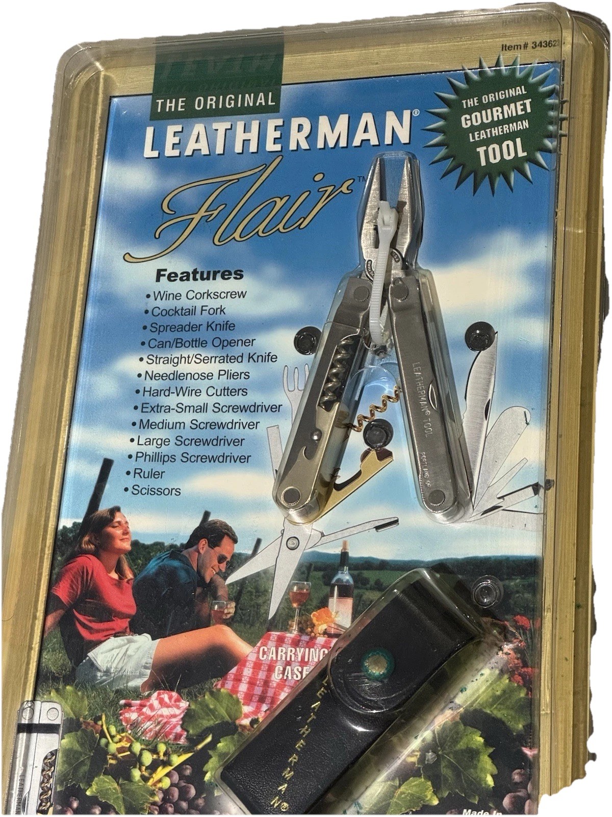 Rare Leatherman Flair Multi Tool NOS New Sealed Blister Retired USA Made 🔥