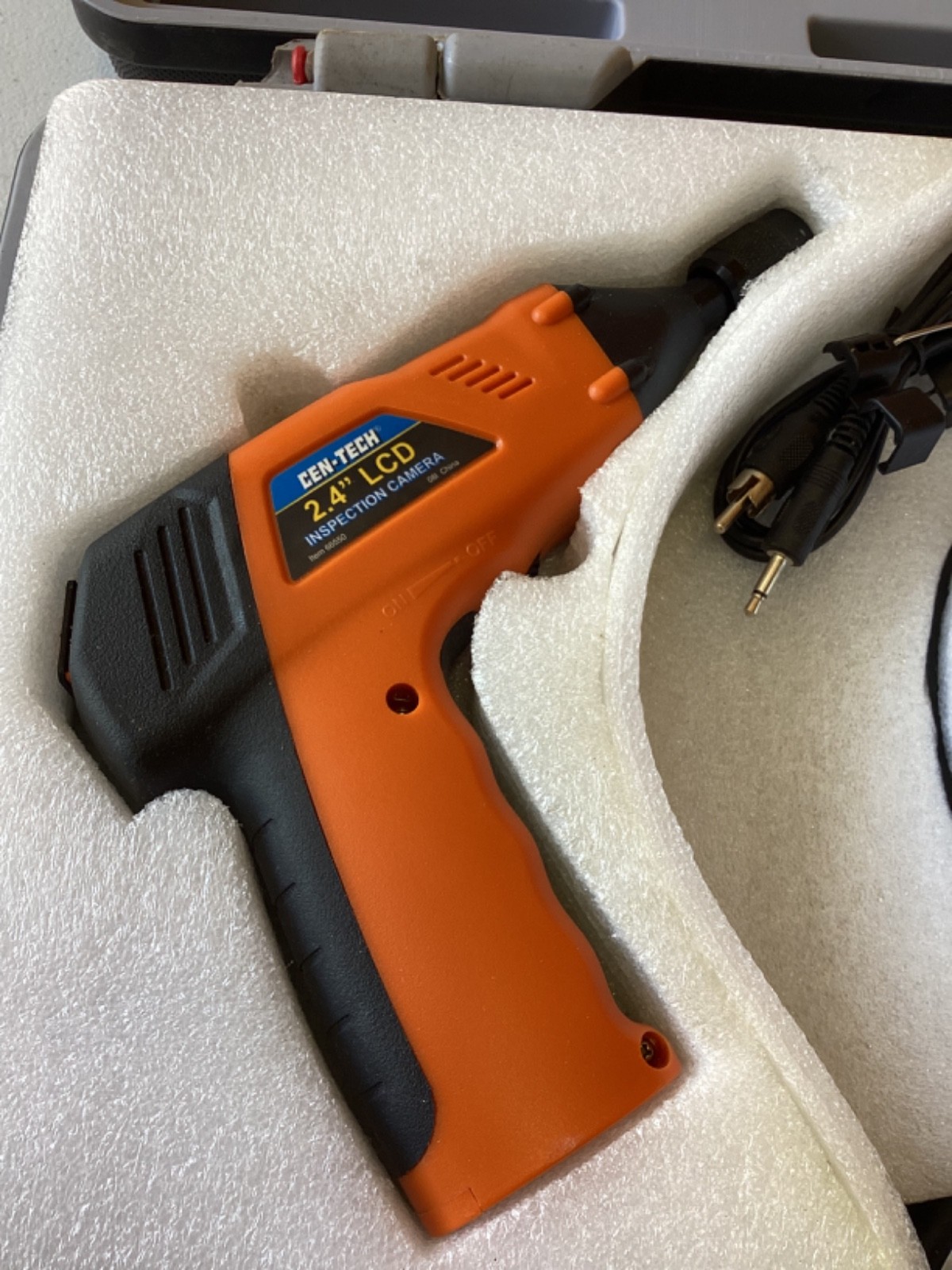 Cen-Tech Industrial Real Time Digital Inspection Camera & Case #66550 in EUC