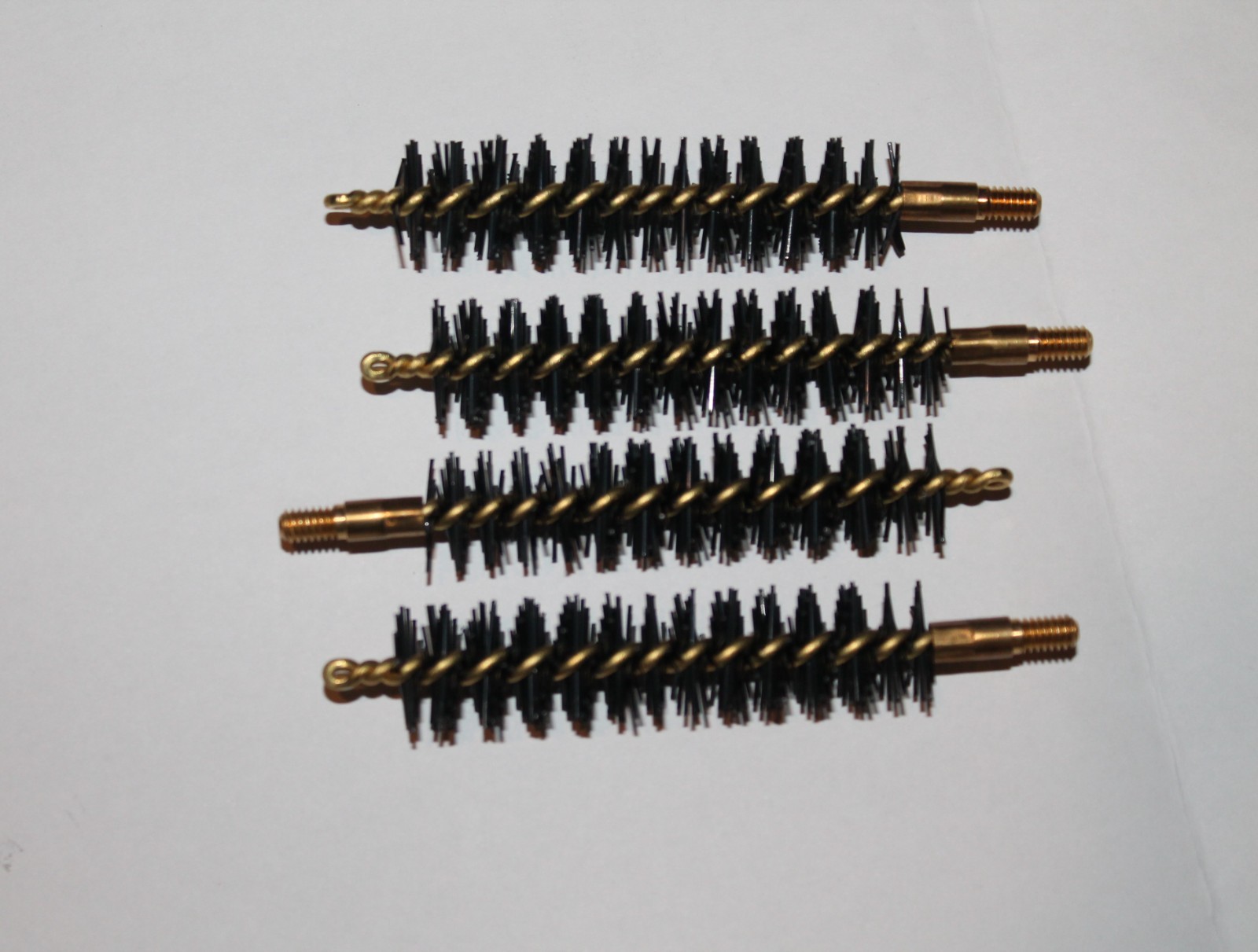 4 Pack 50 Caliber Nylon Rifle Bore Brushes  (8-32 standard thread) Ships Free