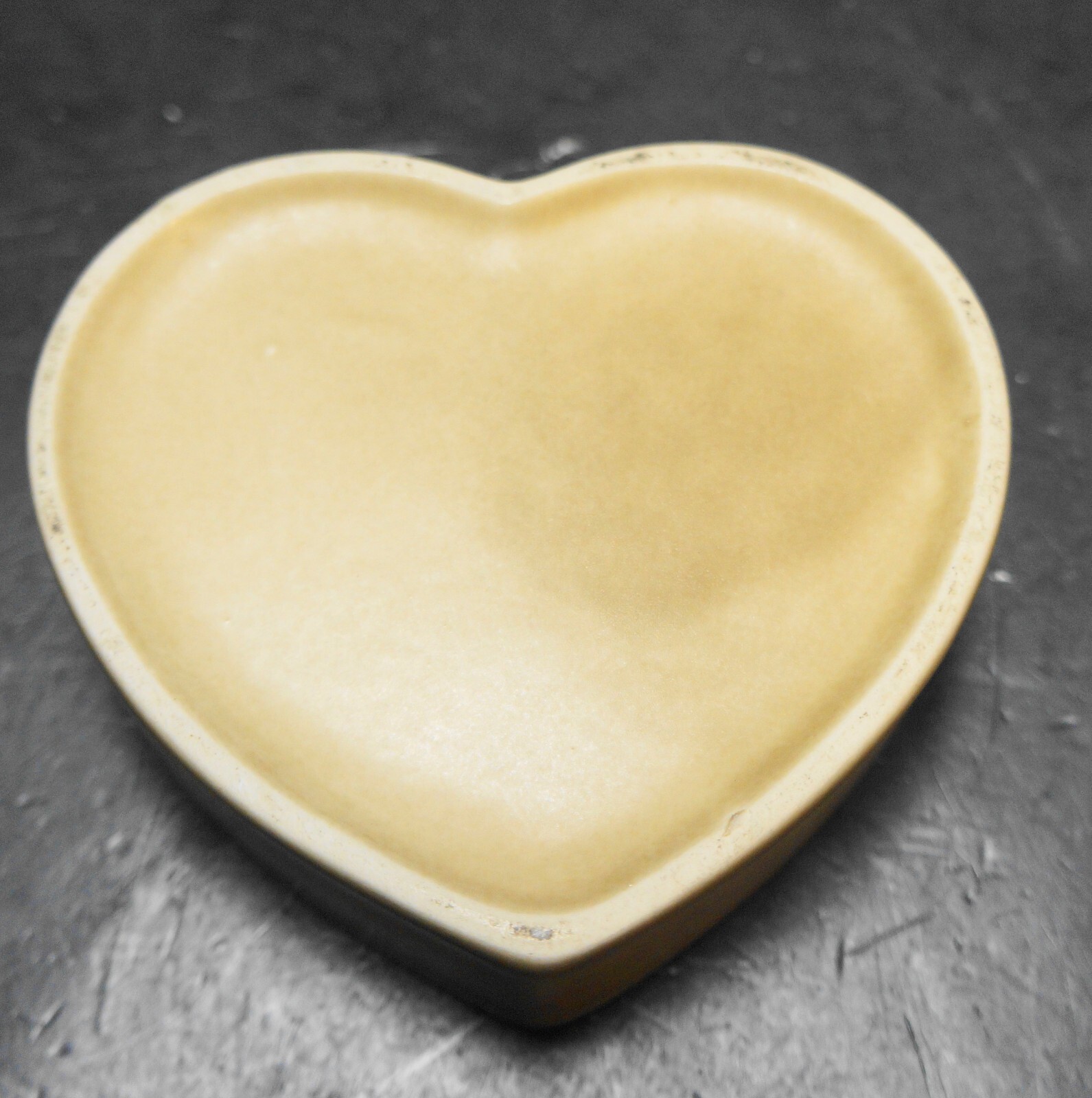 Pfaltzgraff Folk Art Heart Trinket Box Unsigned