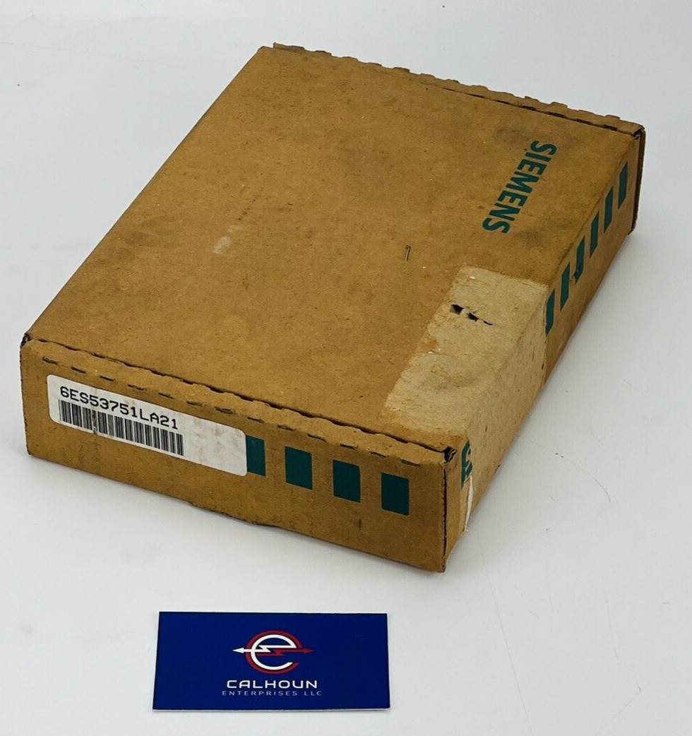 New! Siemens 6ES5375-1LA21 SIMATIC S5 Memory Module 375 *WARRANTY*