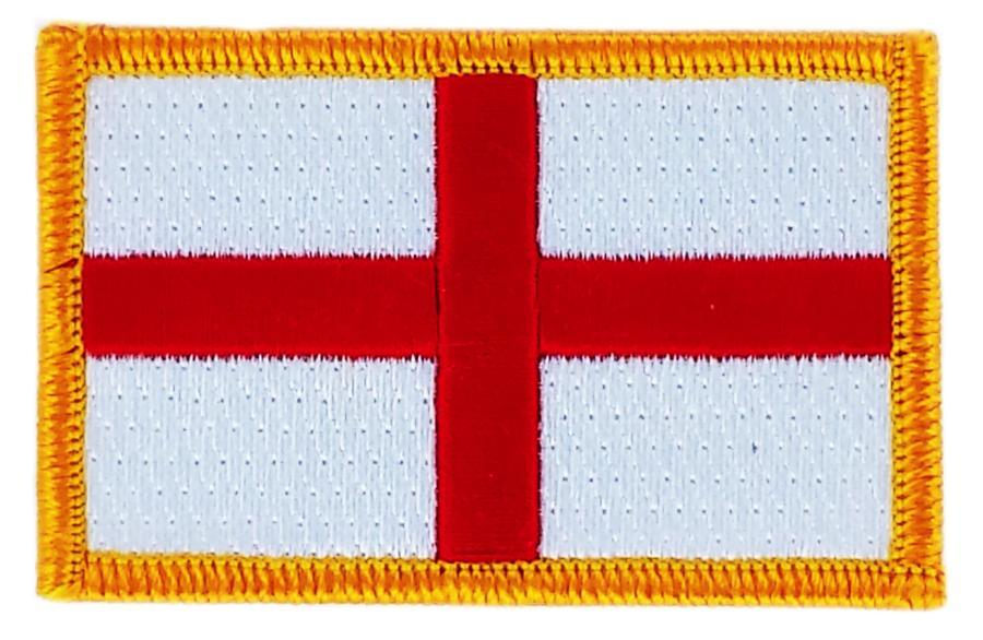 Patch embroidered Patch Flag ENGLAND ENGLISH Fusible Badge Coat of arms