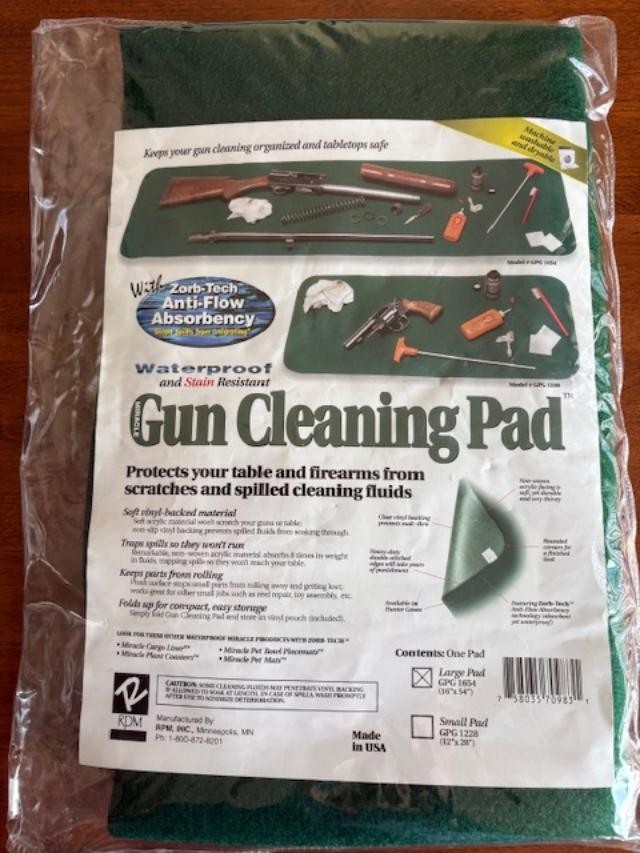 NEW Gun Cleaning Pad Rifle Shotgun Acrylic/Vinyl RPM  Lg 16"x 54" Model GPG 1228