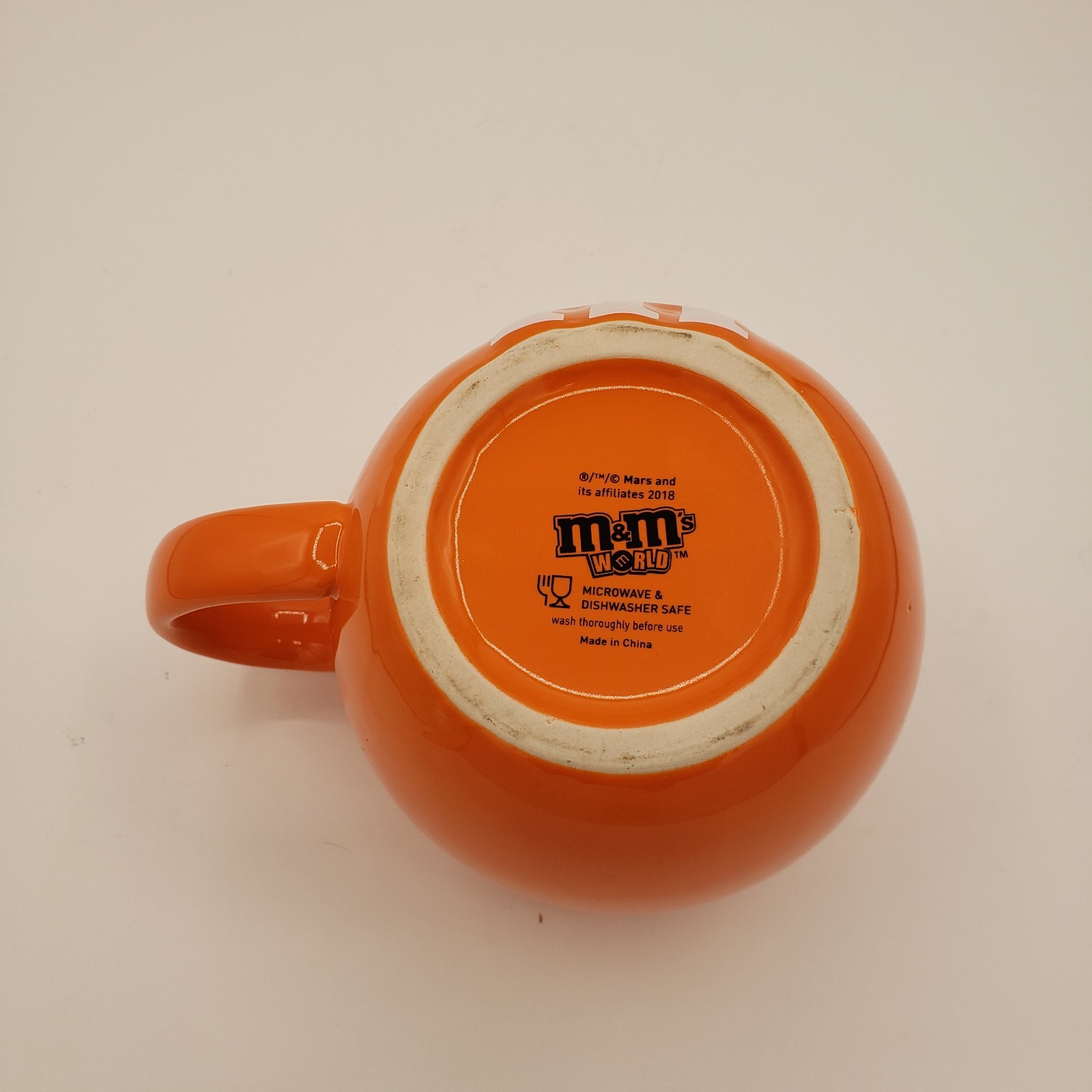 M&M's World Orange Character 3D Face Mug - Coffee/Tea Mug 2018