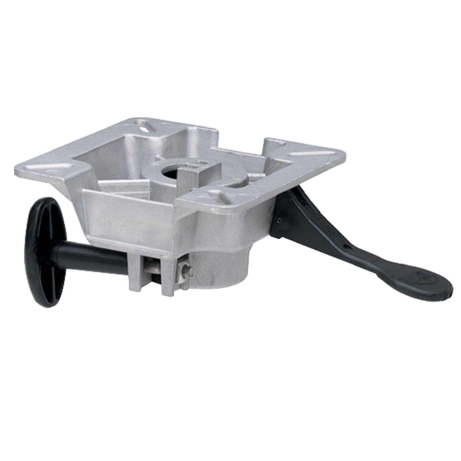Attwood 818441 LakeSport 238 Series Seat Mount Without Slider- Aluminum w/Fri...