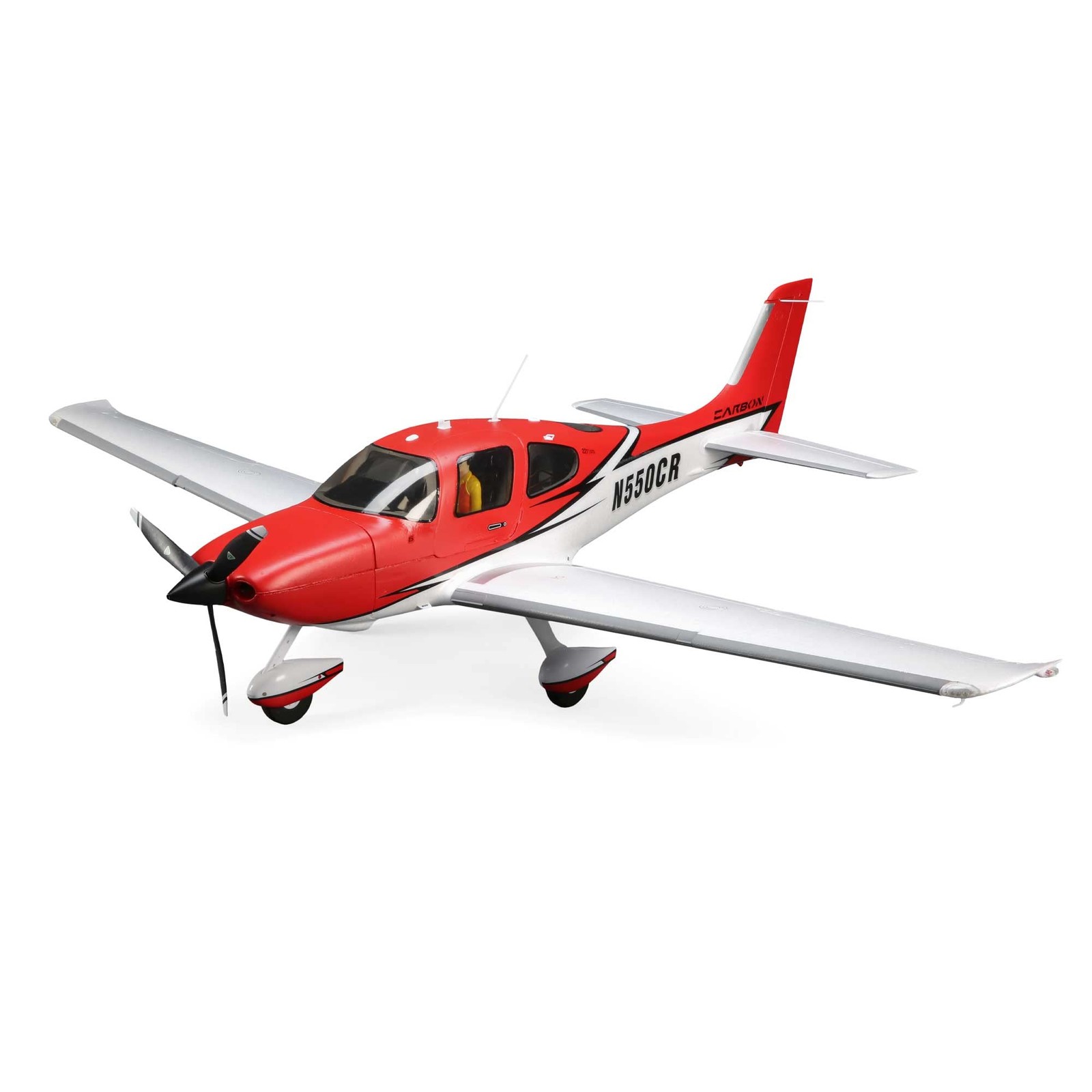 RC Airplane Cirrus SR22T 1.5m BNF Basic Transmitter Battery and Charger Not I...