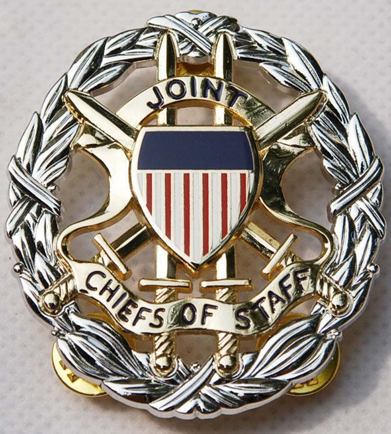 US Office of The Joint Chiefs of Staff Identification Metal Badge –US114
