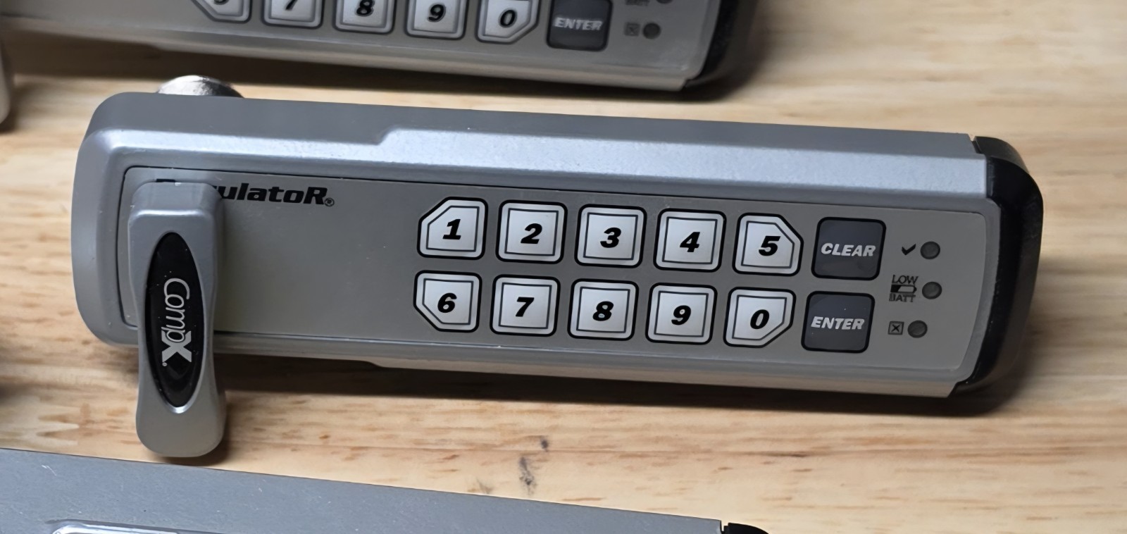 CompX Regulator Electronic Keypad Lock Access Control Enter/Clear Buttons