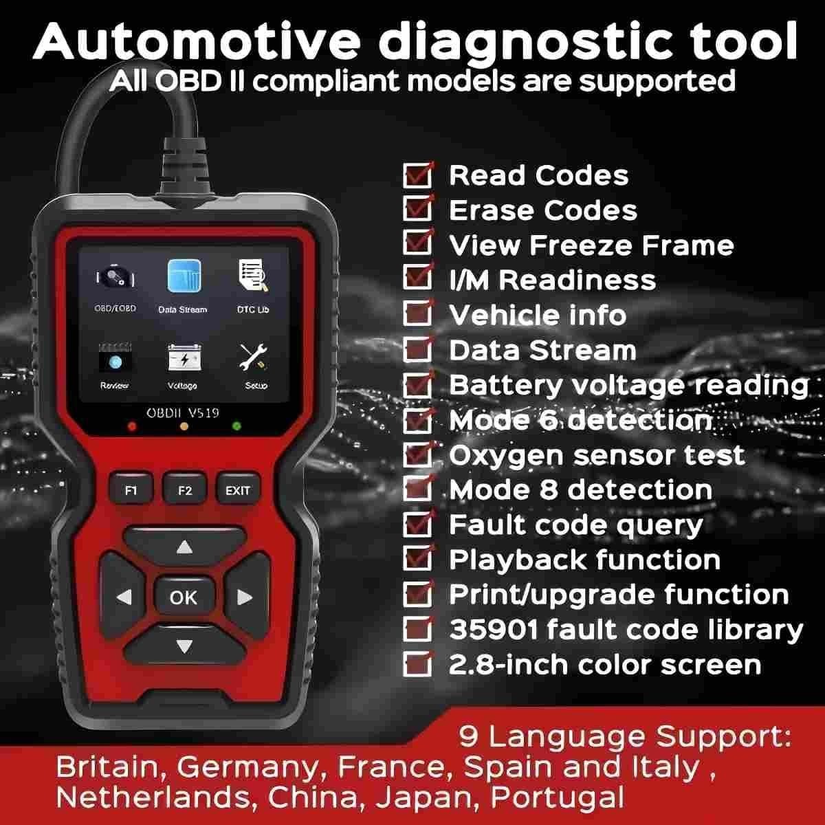 Escaner Automotriz Launch X431 En Español Universal Para Autos OBD2 Professional