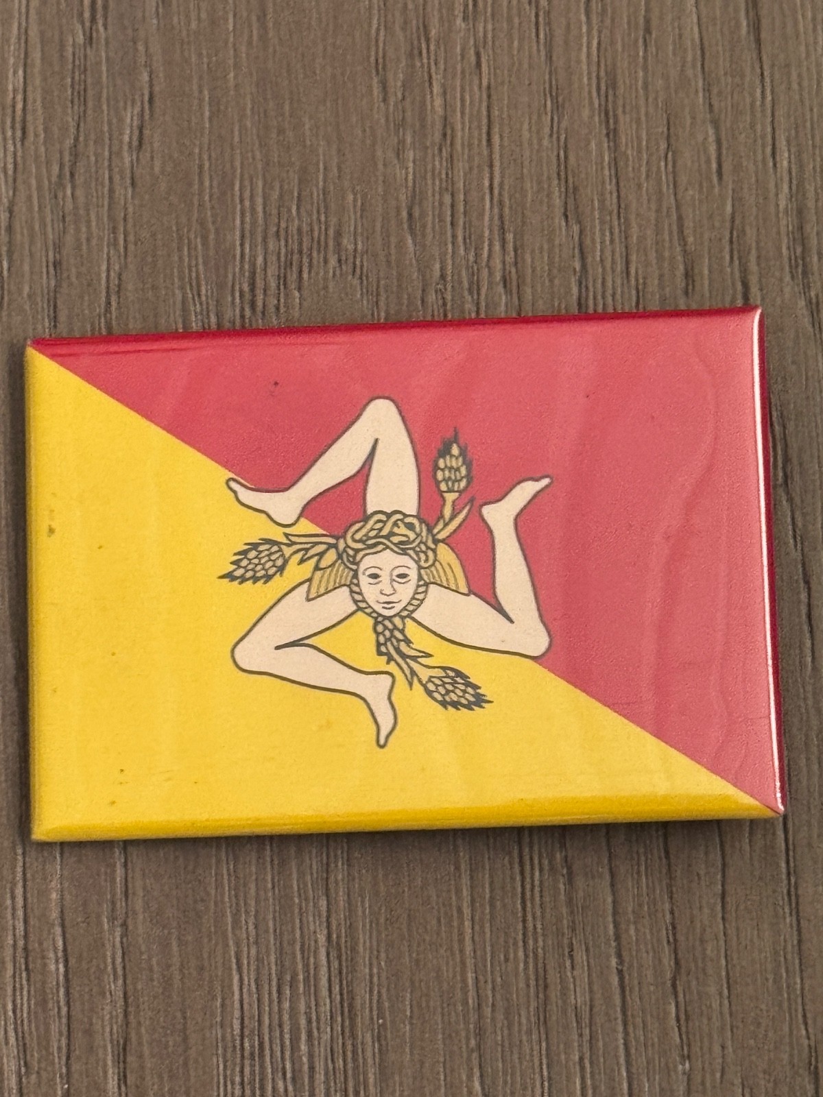 Sicily Country Flag FRIDGE MAGNET