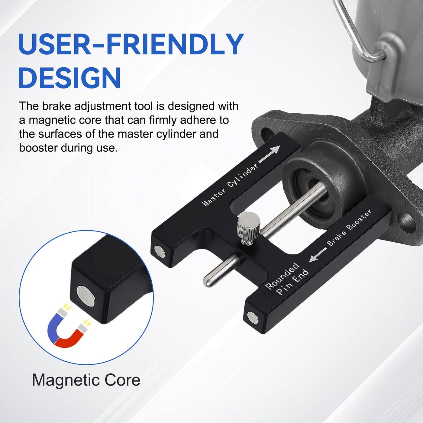 MXSAG Brake Booster Push Rod Adjustment Tool Compatible with Adjustable...