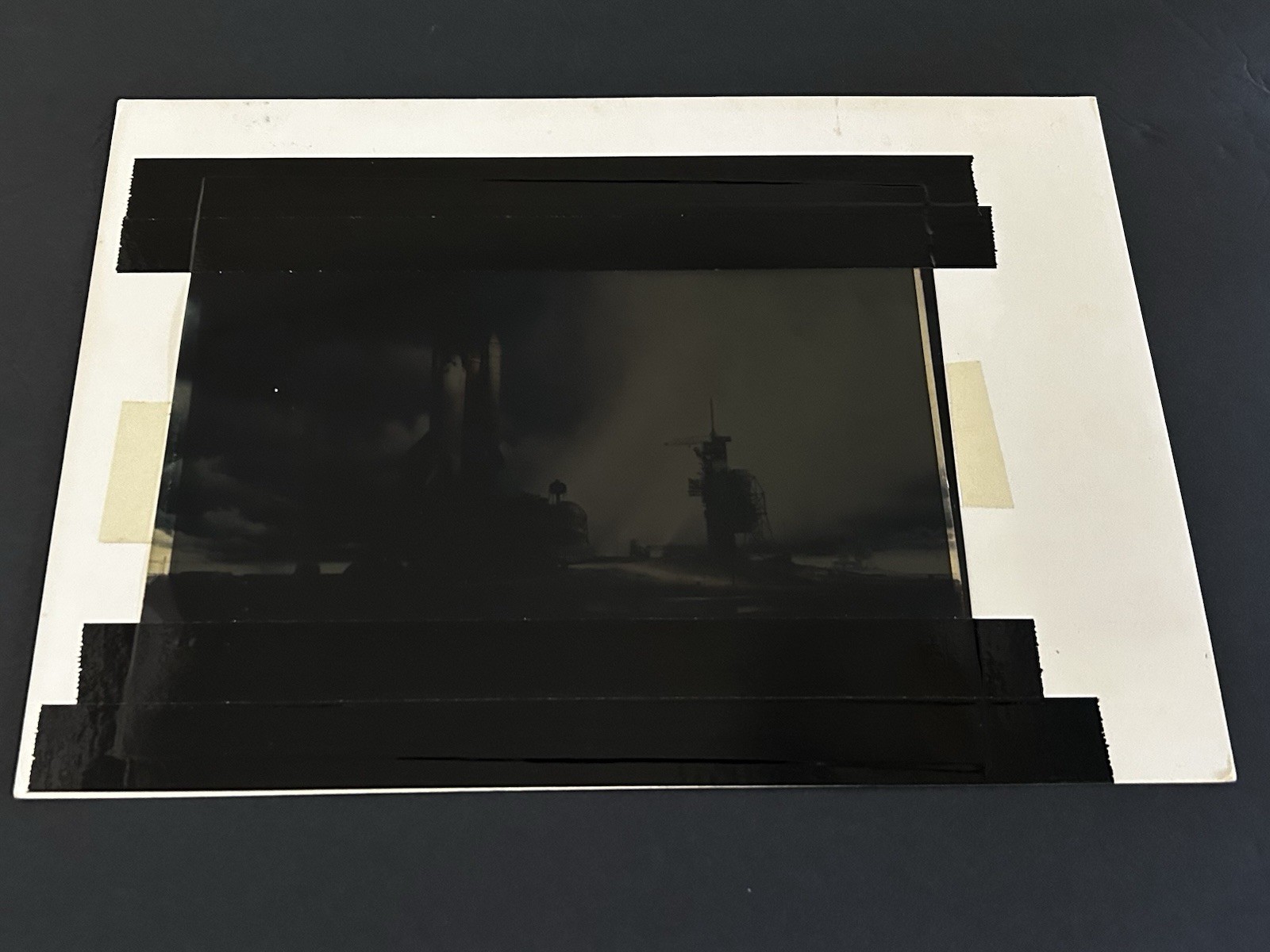 1983 NASA KSC Space Shuttle Orbiter Art Program Presentation Transparency
