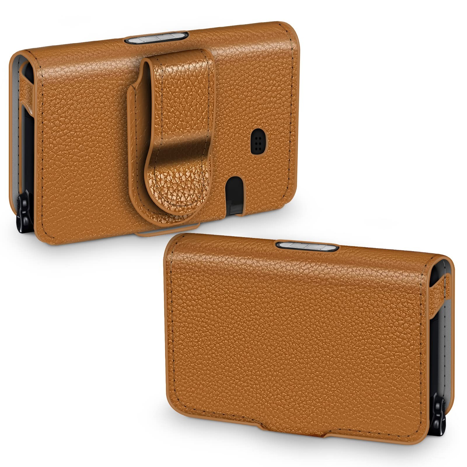 MEDMAX PU Leather Protective Case for Tandem T:Slim X2 / Insulin Brown
