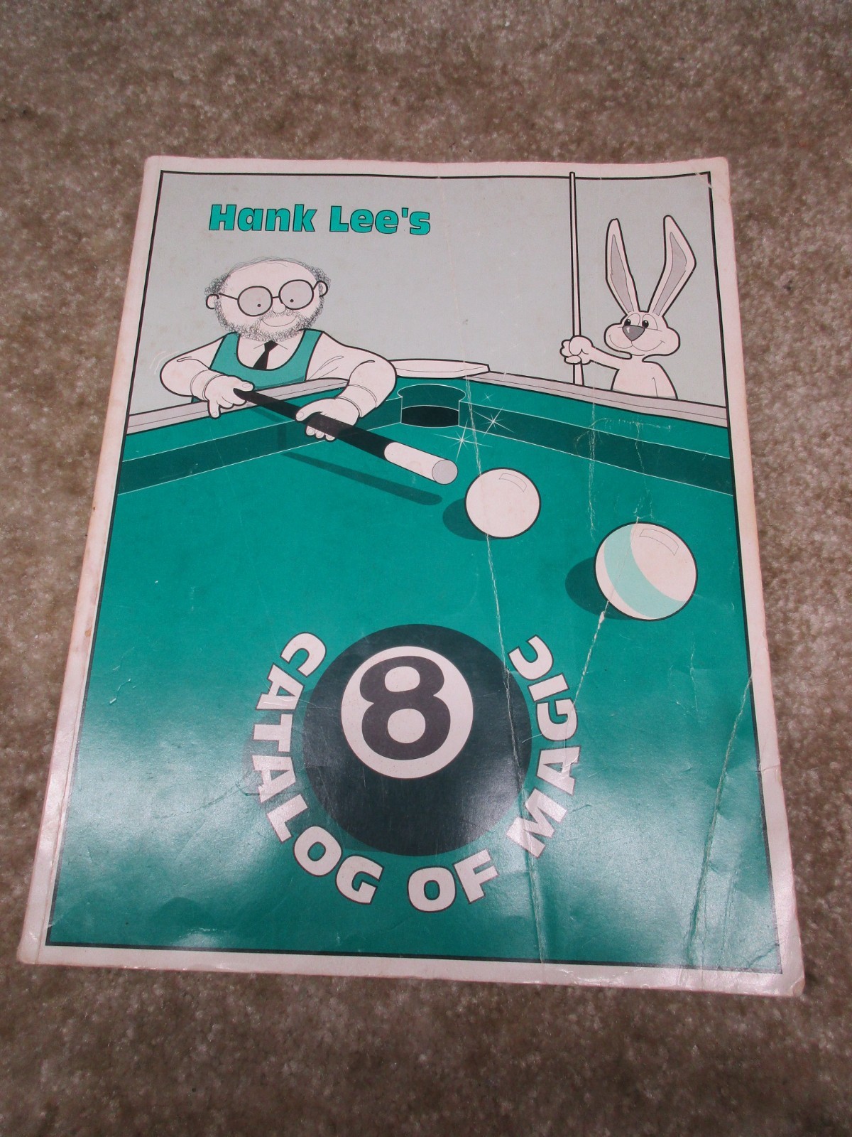 Hank Lee’s CATALOG of Magic Tricks No 8 Vintage 1990 Fun Read 408 Big Pages