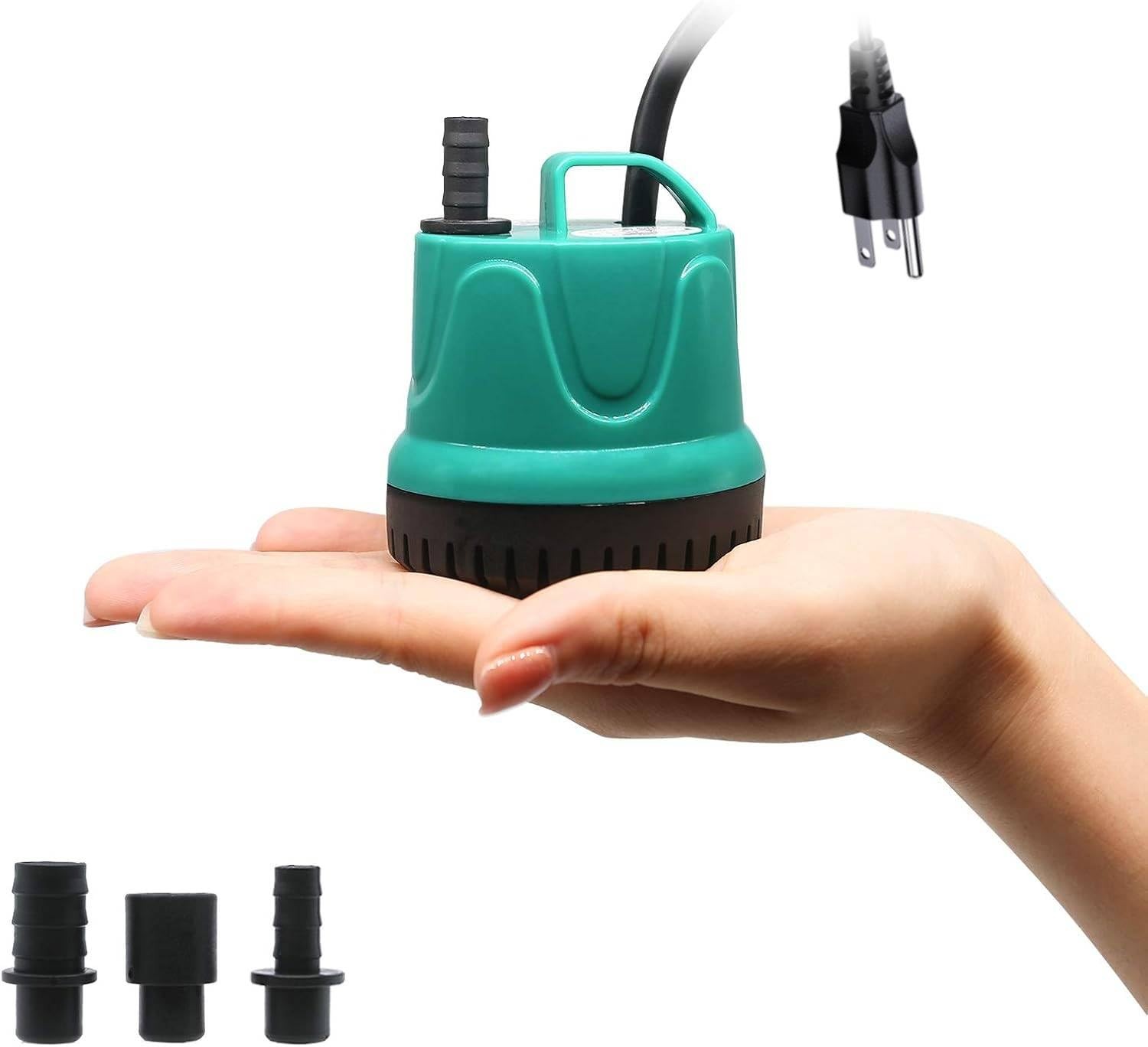 Upettools Submersible Water Pump, Ultra Silence Circulation Multifunctional W...