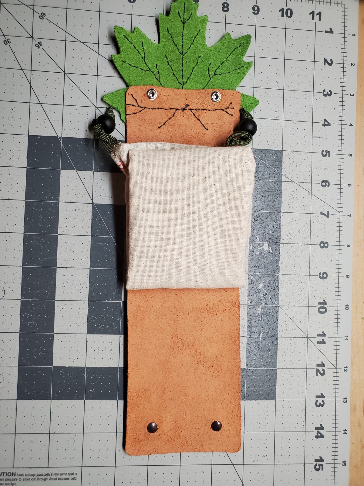 Bushcraft Folding Foraging Bag Pouch