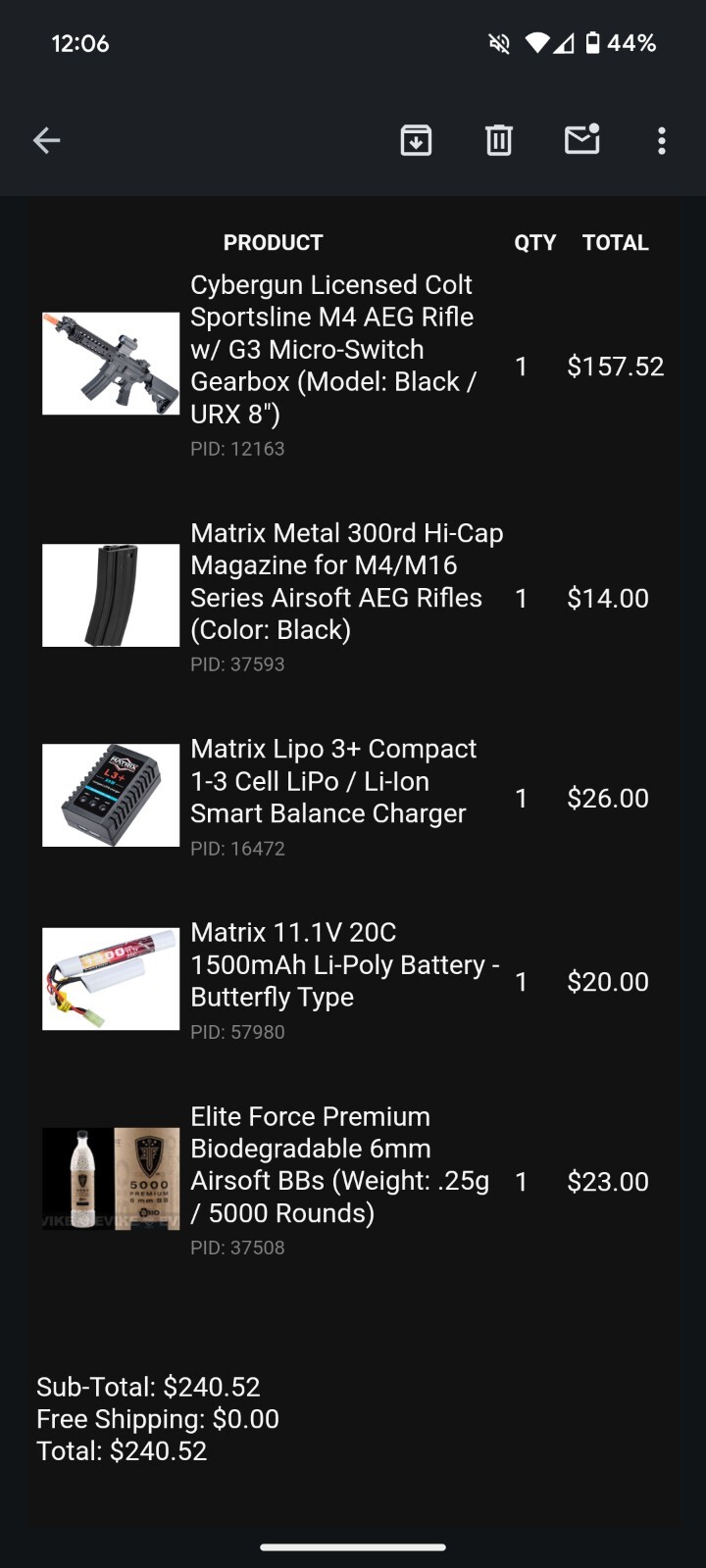 Complete Airsoft Starter Kit ( Mint Condition)