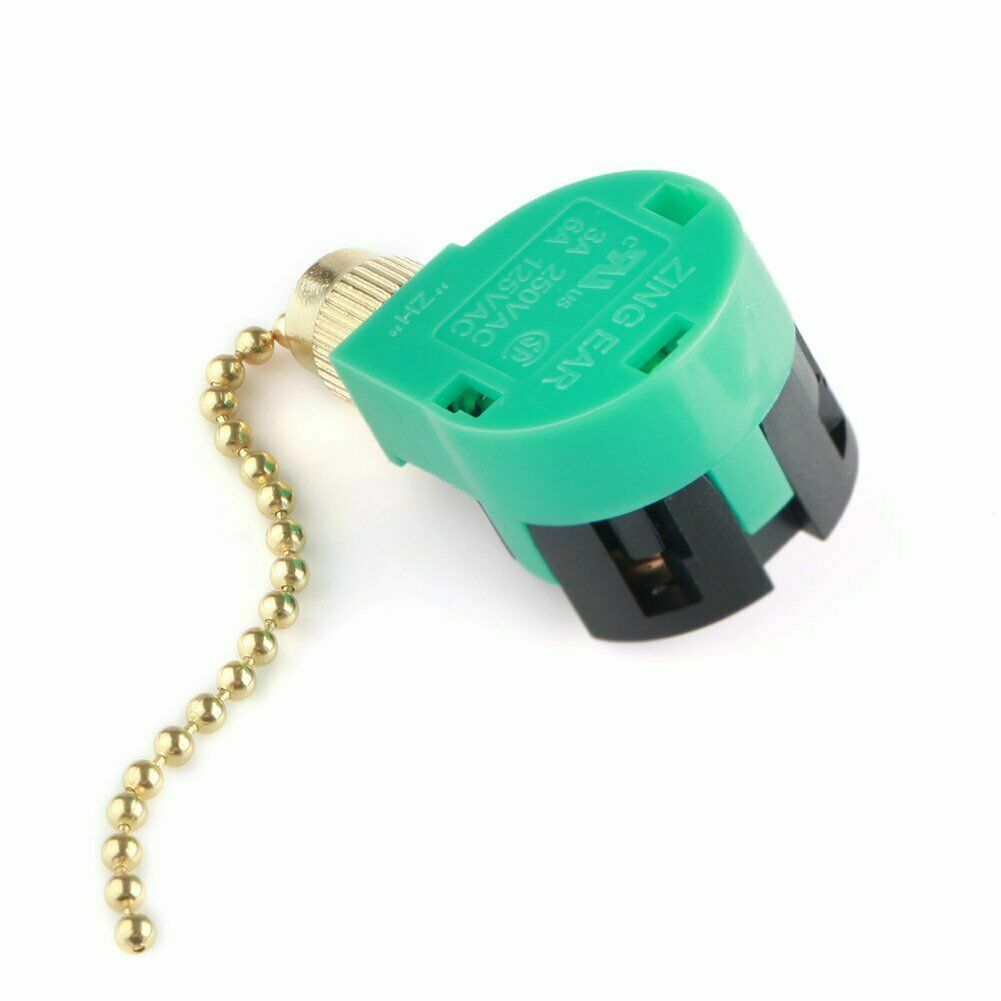 ZE-268S6 3 Speed 4 Wire Ceiling Fan Switch For Hunter Harbor Breeze Hampton Bay