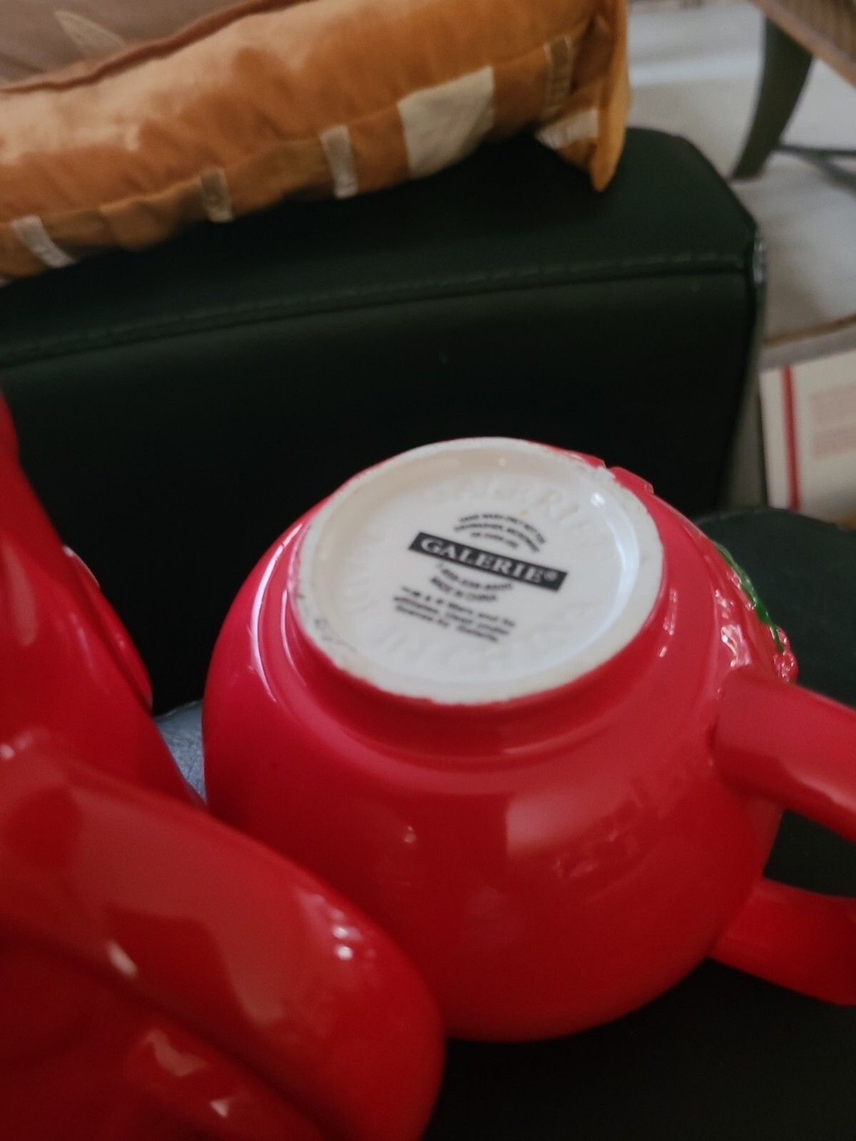 2 Red M & M Mugs