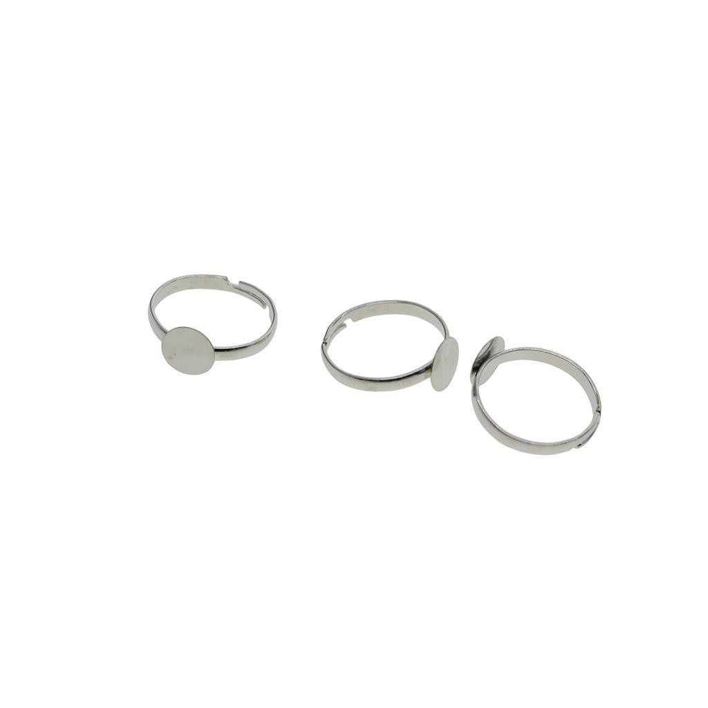 100pcs mm Base Adjustable For Gemstone Ring