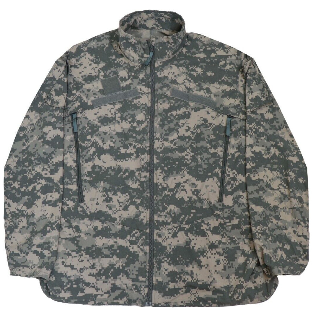 NEW Large Long - US Military ACU Level 4 Cold Weather Wind Jacket UCP ECWCS