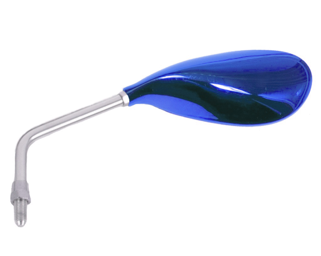 V PARTS 1 PAIR, REAR VIEW MIRROR, EXHIBITION, M8/125 BLUE Compatible with UNIVERSAL T