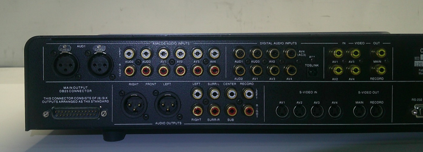 Classe SSP-25 Surround Processor - Audio Preamp