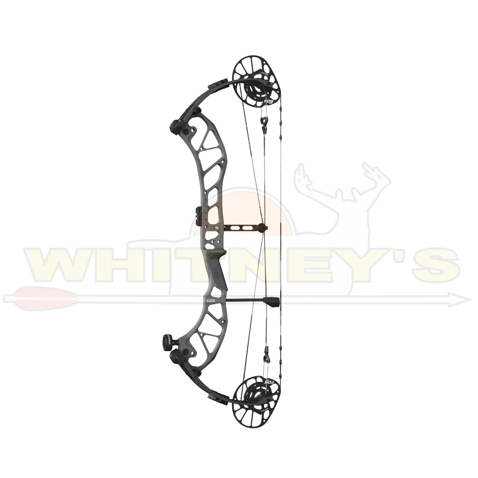 PSE Decree FDS - Right Hand - 60lbs - 25"-30.5" - Charcoal - 2636FDSRCH2960