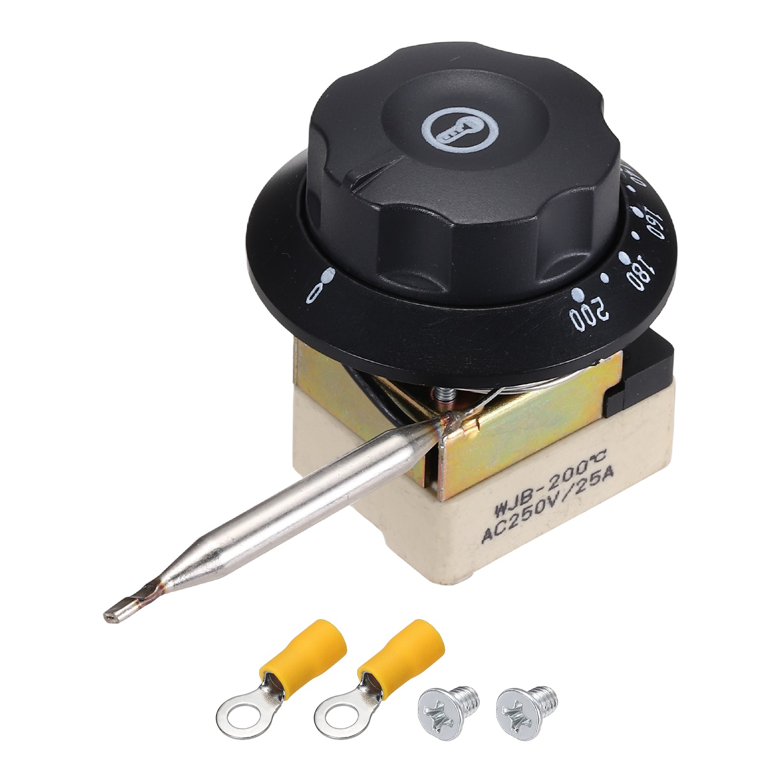 Temperature Control Switch 250V, 25A 60-200°C Capillary Thermostat