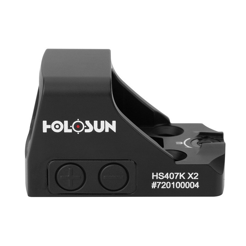 HOLOSUN HS407K-X2 6 MOA Red Dot Sight - Black