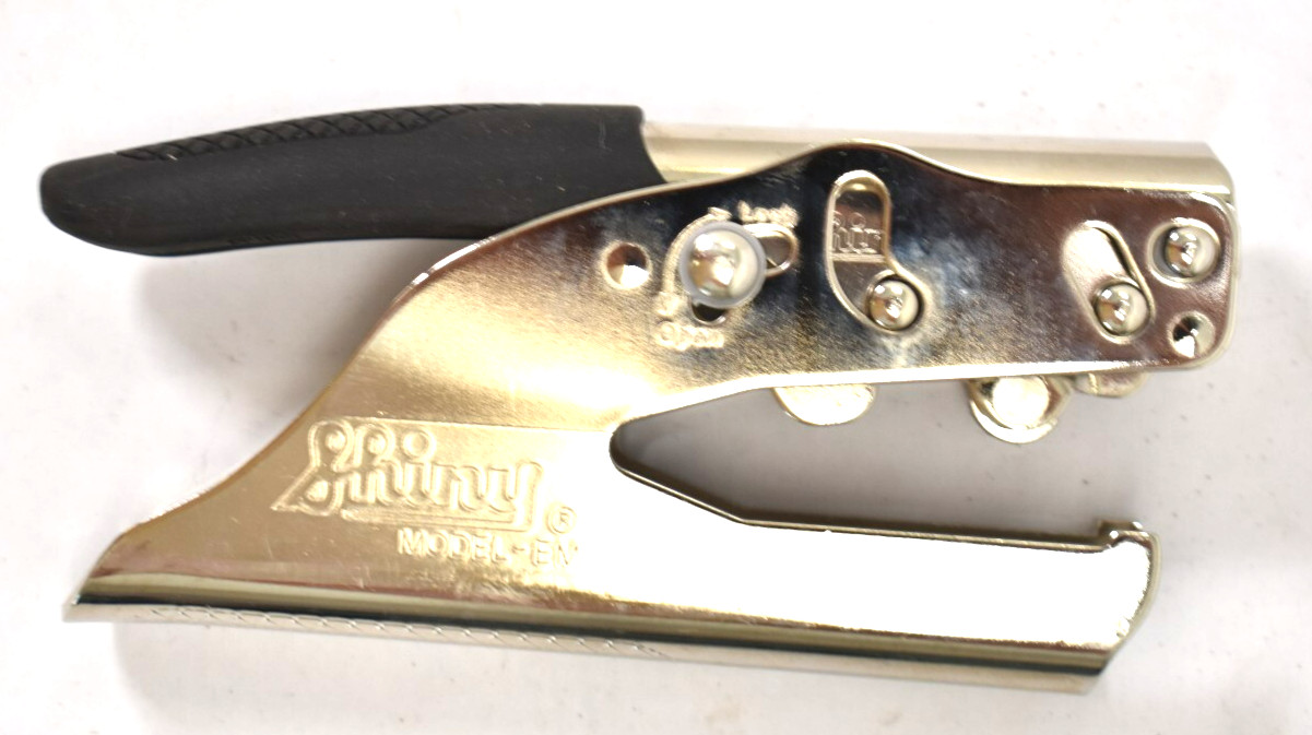 Shiny Model-EM Shiny Embossing Pocket Seal Tool Metal Black/Stainless Steel