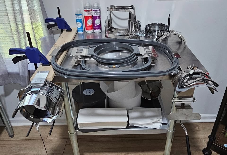 COMPLETE RICOMA TURNKEY COMMERCIAL EMBROIDERY SOLUTION