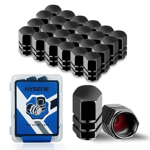 Pcs Tire Valve Caps, Aluminum Valve Stem Caps, Hexagon Tire Cap with O 12