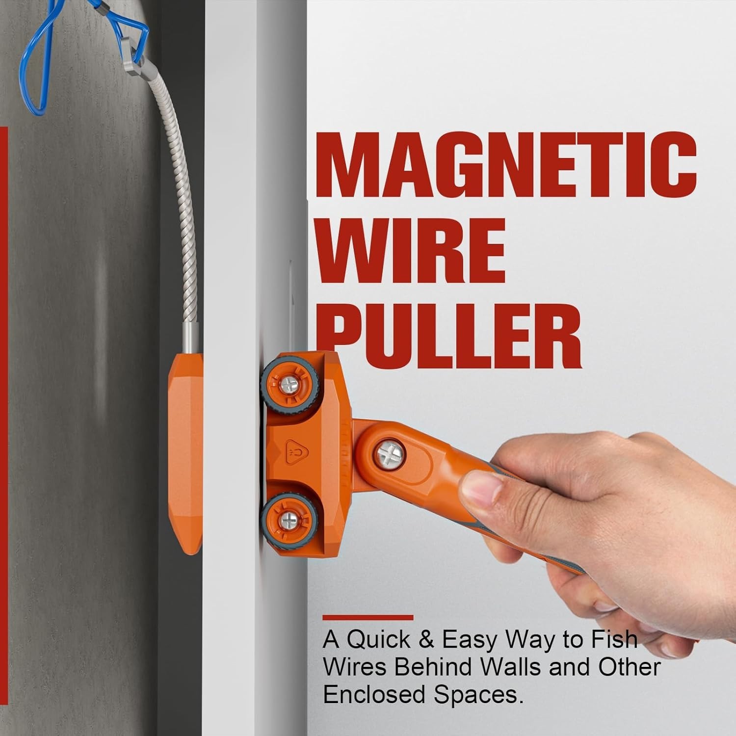 Magnetic Wire Puller for Easy Cable Fishing