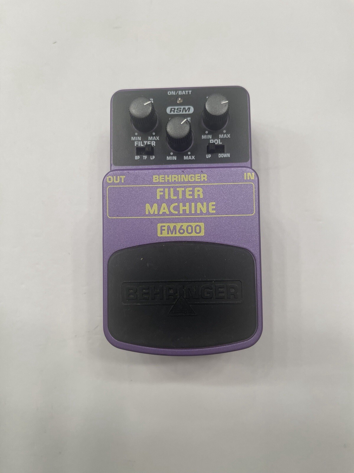 Behringer FM600 Filter Machine Auto Envelope Wah Rare Guitar Effect Pedal