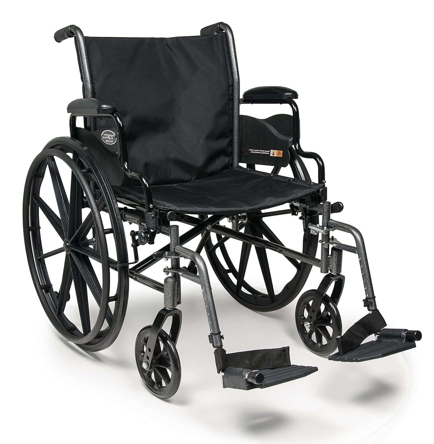 Everest & Jennings Traveler L3 Plus Wheelchair, Lightweight Adult Use, 18" Seat