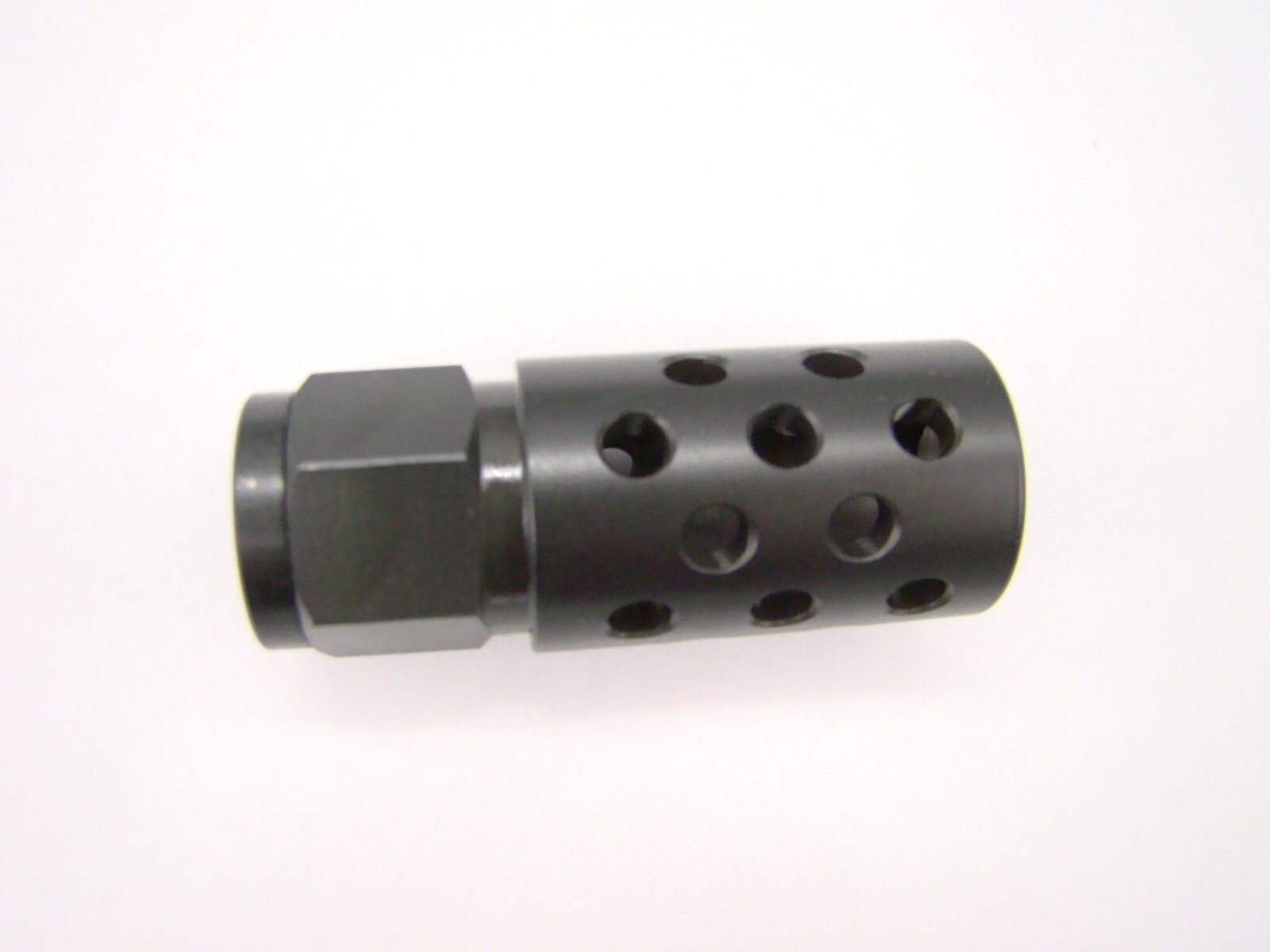 Steel Muzzle Break Compensator  2.15"  23 HOLE 30-06 9mm  1/2-28 Made in the USA