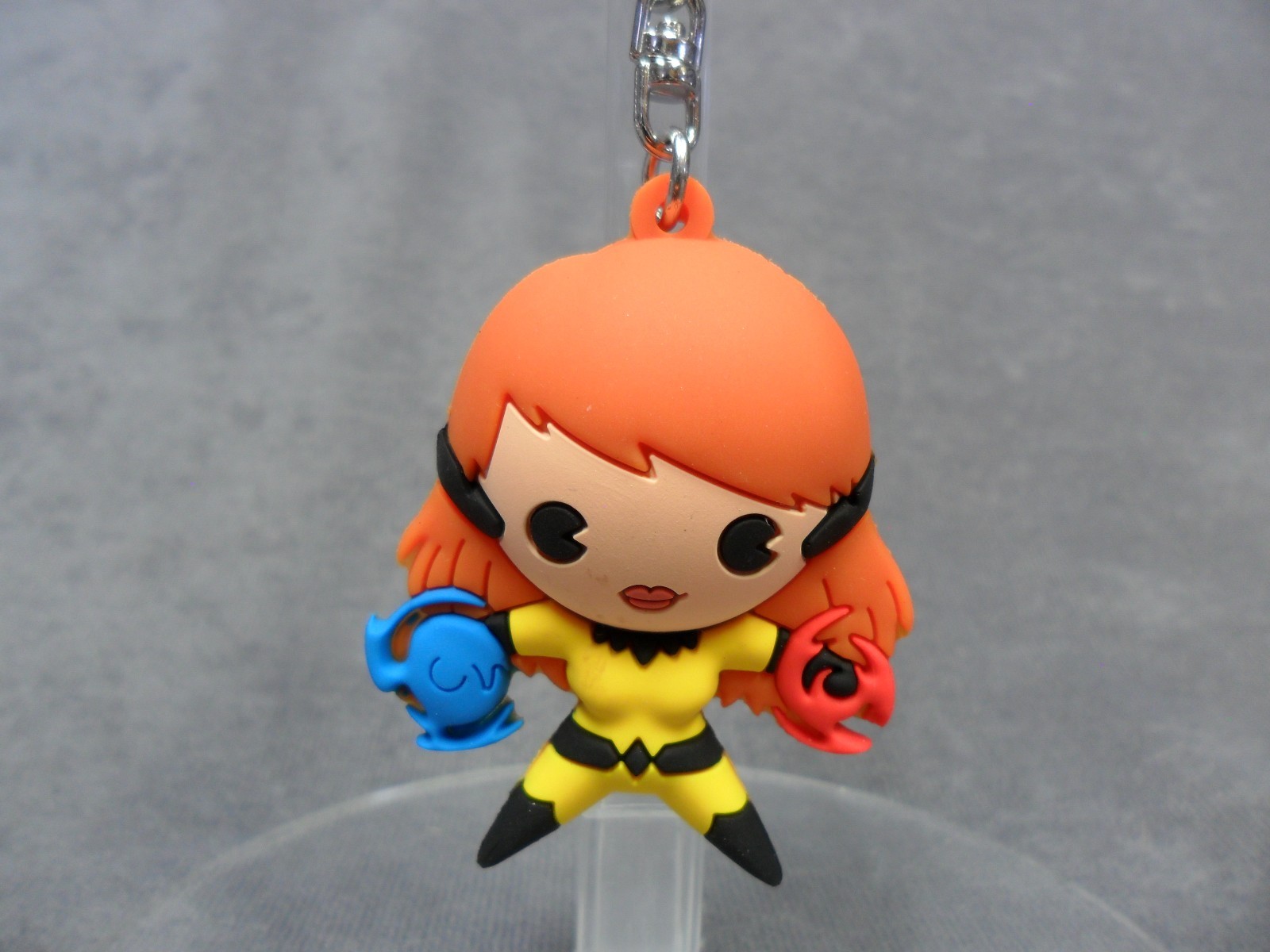 Marvel Collectors * Crystal * 3-D Figural Key Chain Blind Bag Keychain Ring NEW