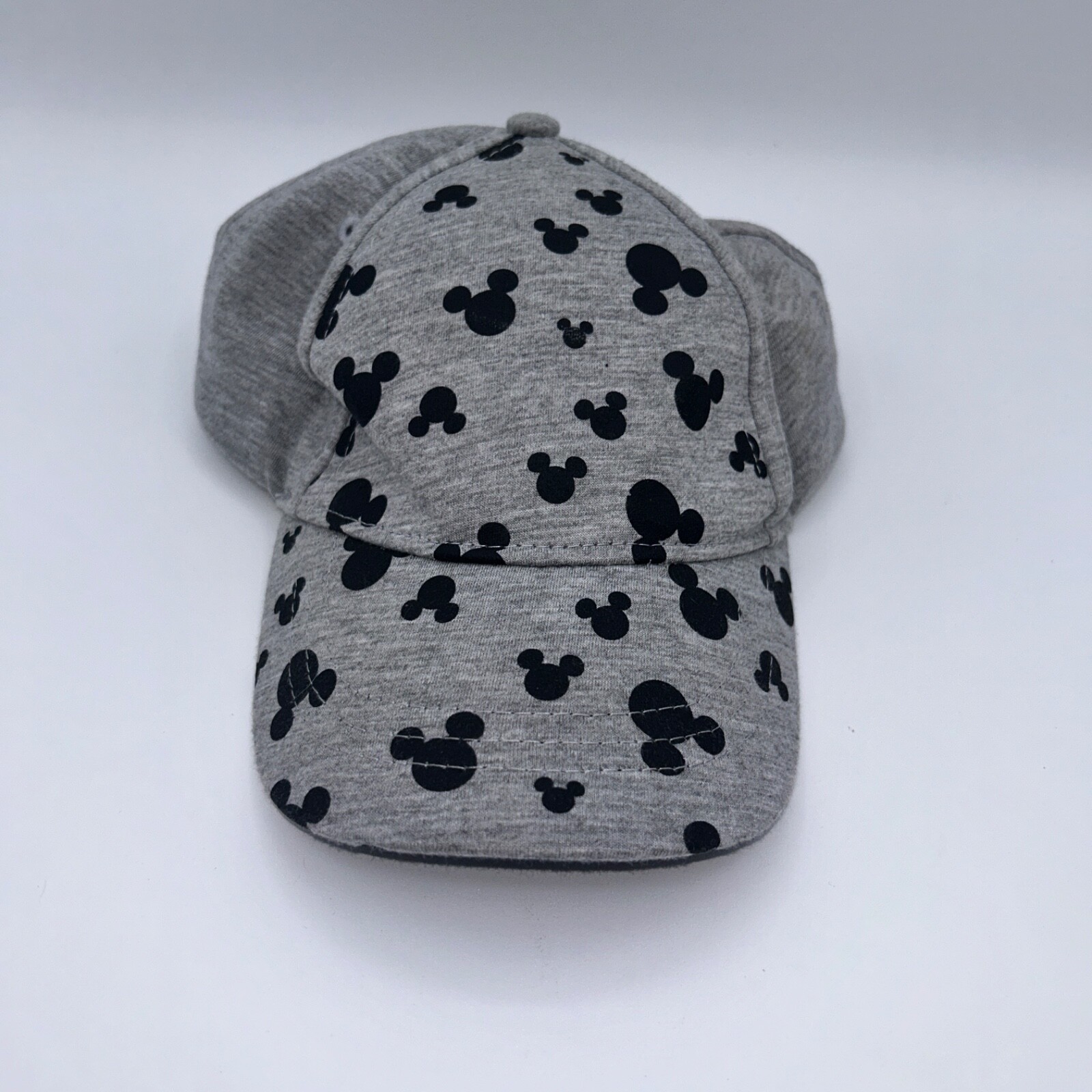 EUC Disney Junior Mickey Mouse Gray Adjustable Baseball Cap