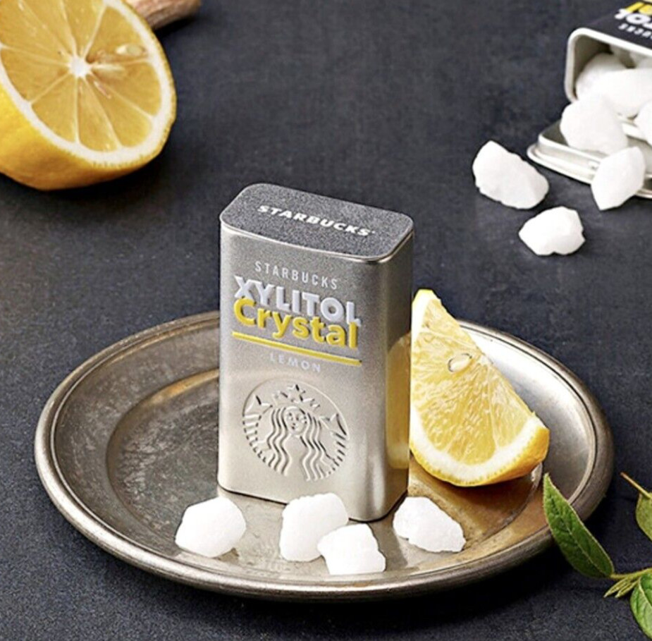 Starbucks Korea Xylitol Lemon Candy 2 packs : Sugar-Free Snacks 🔸Tracking🔸
