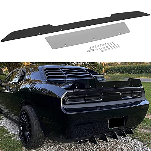 Rear Wickerbill Spoiler for Dodge Challenger 2008-2014 SRT RT Hellcat Scat