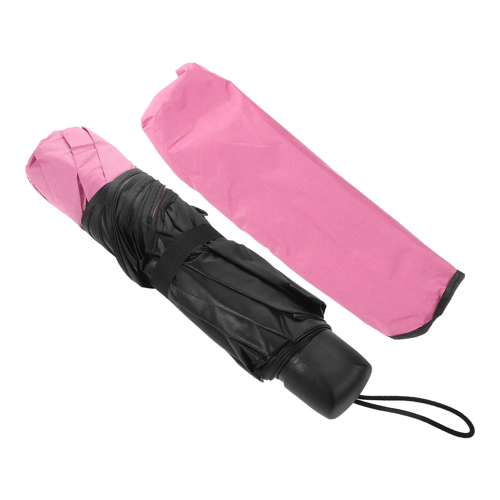 Folding Color Changing Umbrella Pink Blooming Design Uv Protection Compact Porta