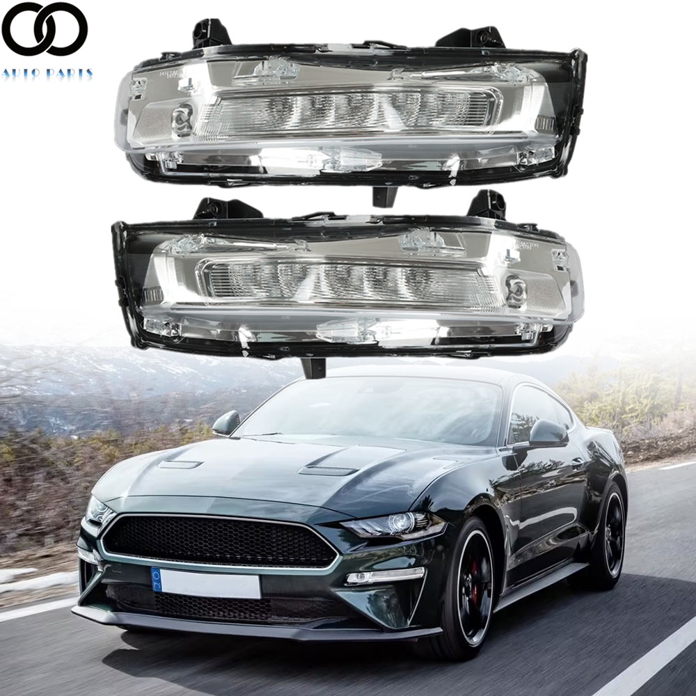 Fog Light LED Turn Signal Lamps For Ford Mustang 2018-2020 Front Left&Right Side