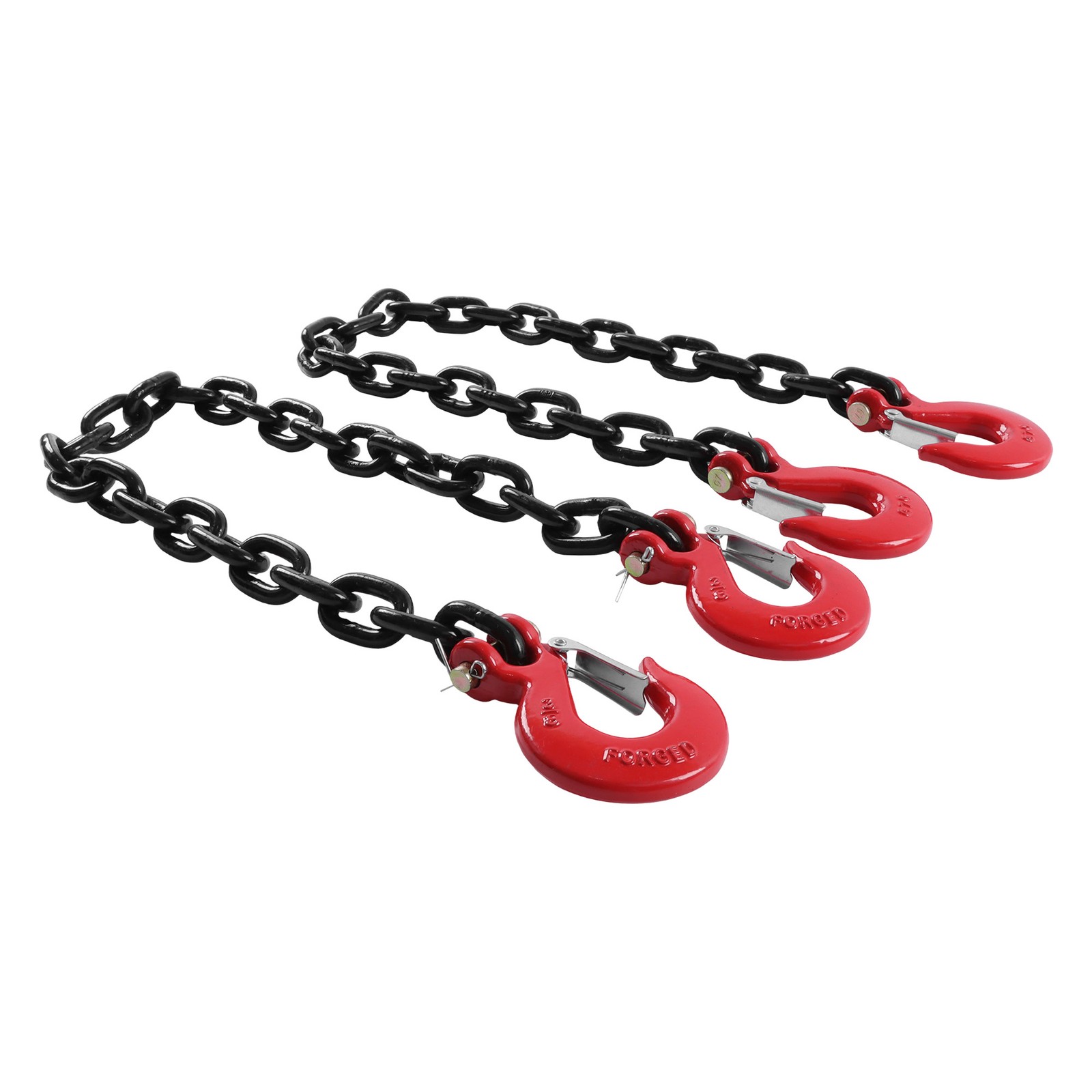 G80 Tow Chains Trailer Safety Chains With G70 3/8" × 36 " Double hook